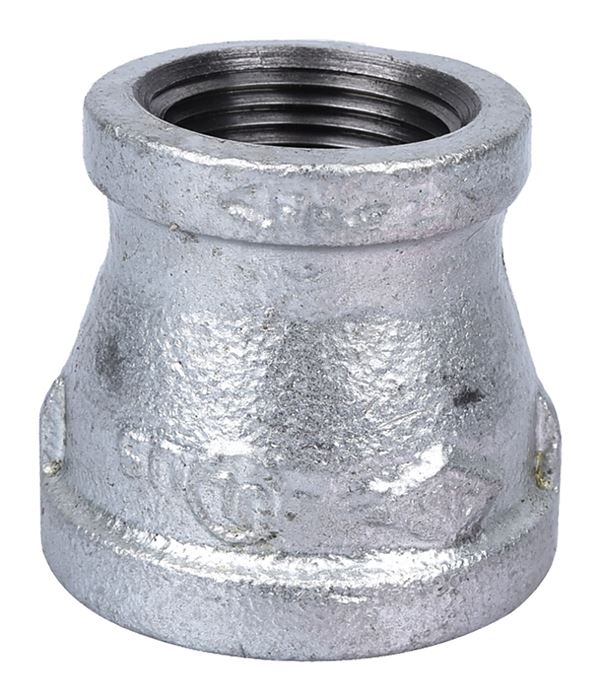 ProSource 24-11/4X1G Reducing Pipe Coupling, 1-1/4 x 1 in, Threaded, Malleable Steel, SCH 40 Schedule