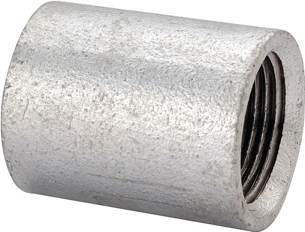 ProSource PPGSC-25 Merchant Pipe Coupling, 1 in, Threaded, Malleable Steel