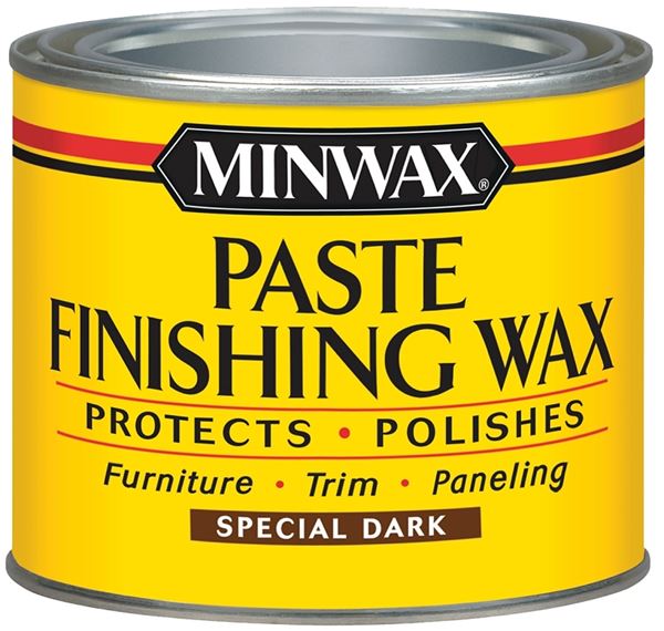 Minwax 786004444 Finishing Wax, Special Dark, Paste, 1 lb, Can