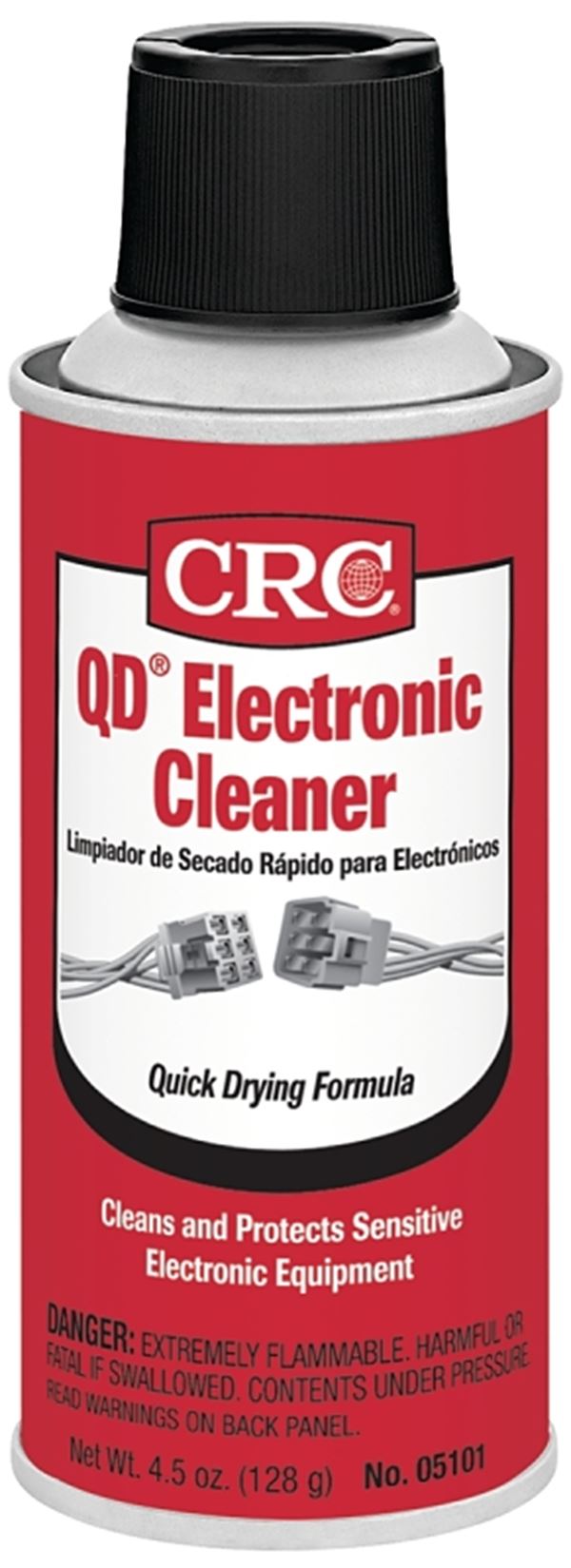 CRC QD 05101 Electronic Cleaner, 4.5 oz, Liquid, Alcohol