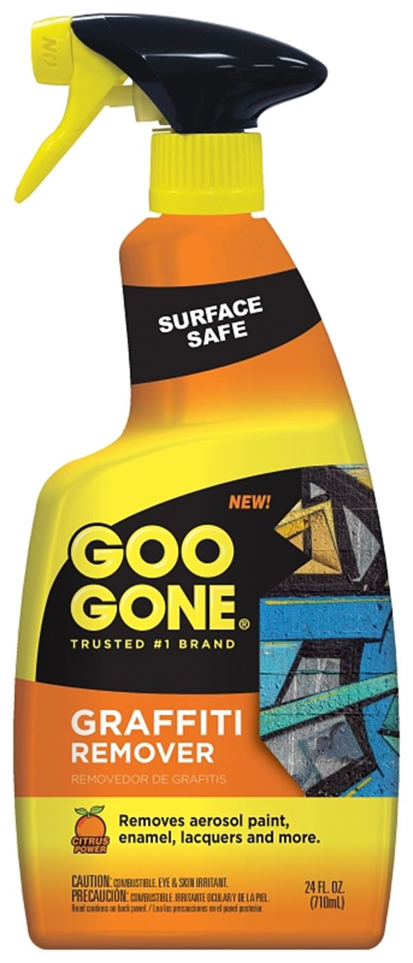 Goo Gone 2132 Graffiti Remover, Liquid, Citrus, 24 oz, Bottle