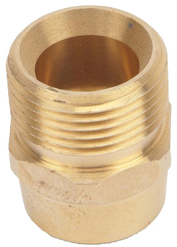 Forney 75114 Screw Nipple, M22 x 1/4 in Connection, Male x FNPT