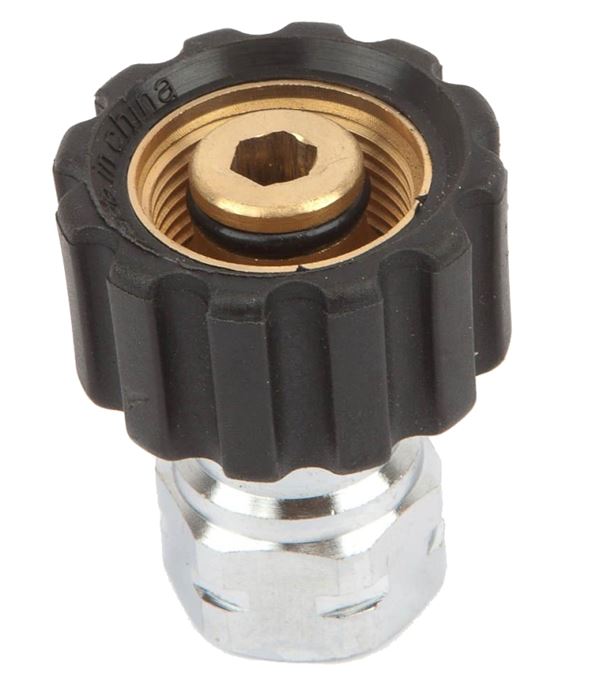 Forney 75108 Screw Coupling, M22 x 3/8 in Connection, Female x FNPT