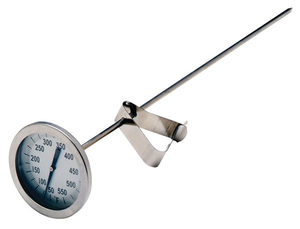 Bayou Classic 5025 Fryer Thermometer, 50 to 750 deg F