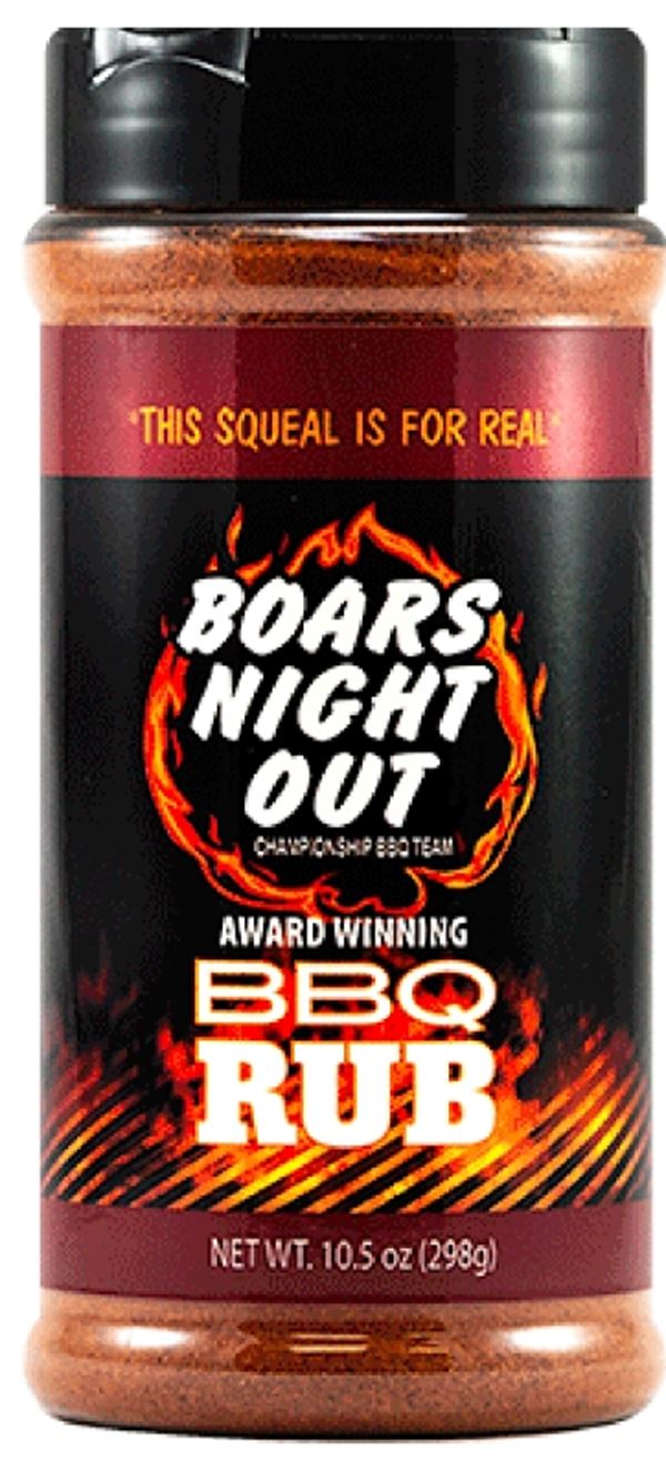 Boar's Night Out OW86500 BBQ Rub, 10.5 oz