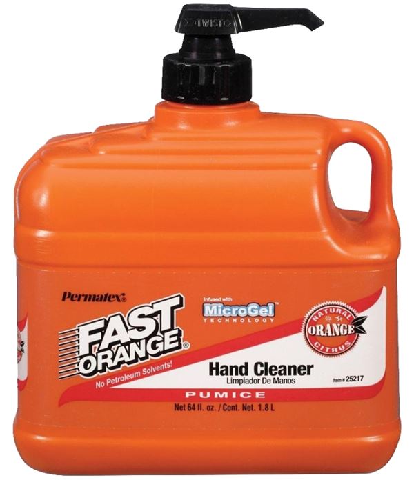 Fast Orange 25217 Hand Cleaner, Lotion, White, Citrus, 64 oz, Bottle