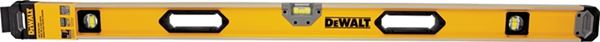 DeWALT DWHT43049 Box Beam Level, 48 in L, 3-Vial, 2-Hang Hole, Magnetic, Aluminum