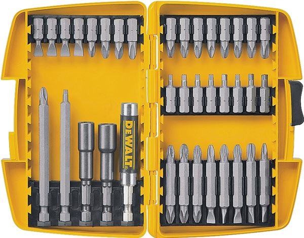 DeWALT DW2163 Screwdriver Bit Set, 37-Piece, Steel