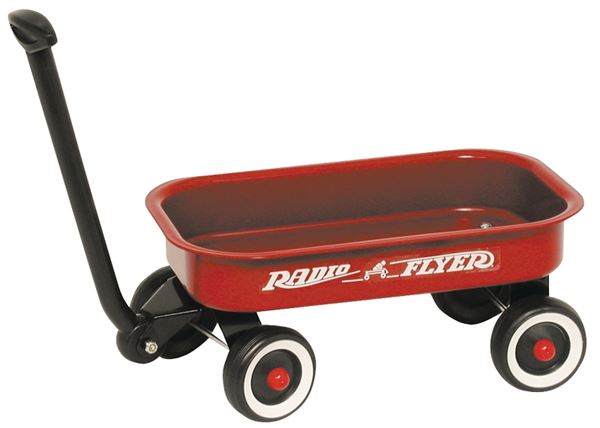 Radio Flyer W5 Toy Wagon, Steel, Red