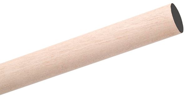 Waddell 6302UB Dowel Rod, 1/8 in Dia, 36 in L, Hardwood, Pack of 25