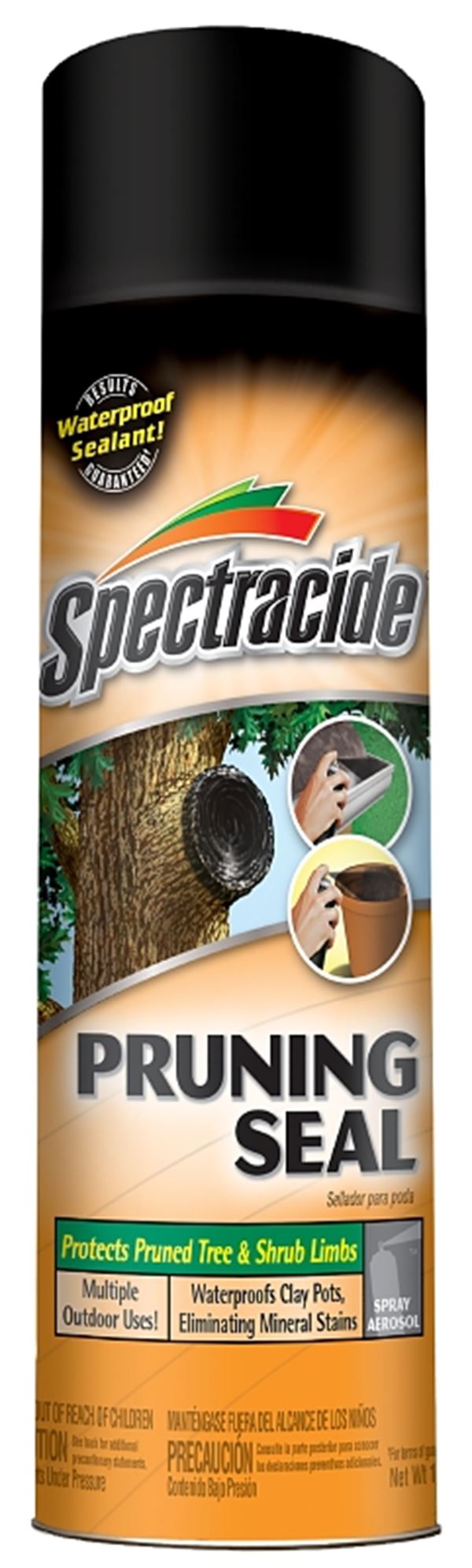 Spectracide HG-69000 Pruning Sealer, Liquid, Asphalt, Black, 13 oz Can