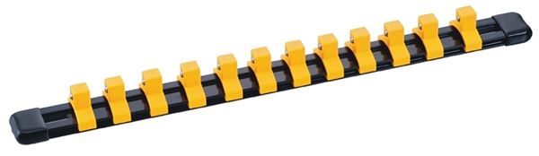 DeWALT DWMT75301OSP Socket Clip Rail, 12-Drive Clip, 12-7/32 in L, Aluminum