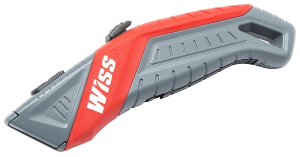 Crescent Wiss WKAR2 Utility Knife, Ergonomic Handle, Gray Handle