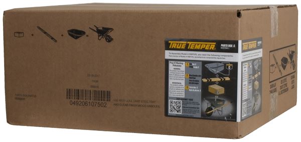 True Temper 000603VB Wheelbarrow Parts Box, For: R6FF25 Wheelbarrow