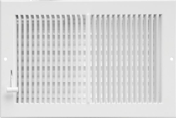 Imperial RG0299 Multi-Shutter Register, 7-1/4 in L, 13-1/4 in W, Steel, White