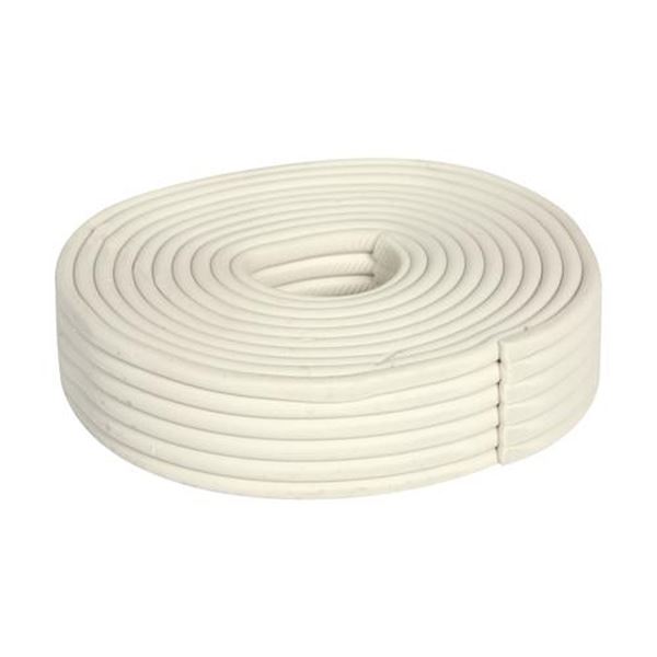 M-D 71520 Caulking Cord Weatherstrip, 1/8 in Thick, 90 ft L, Synthetic Fiber, White