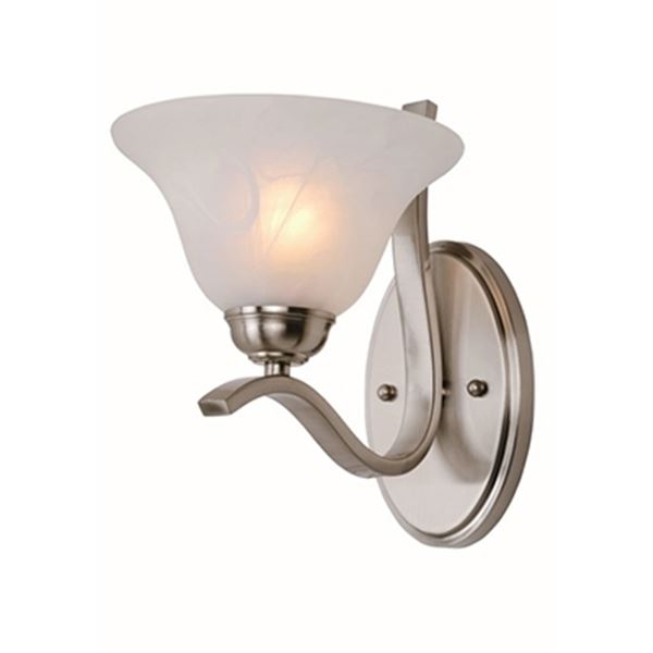 Trans Globe Hollyslope Series CB-2825 BN Wall Scone, Metal Fixture