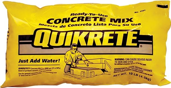 Quikrete 1101-10 Concrete Mixer, Pack of 6