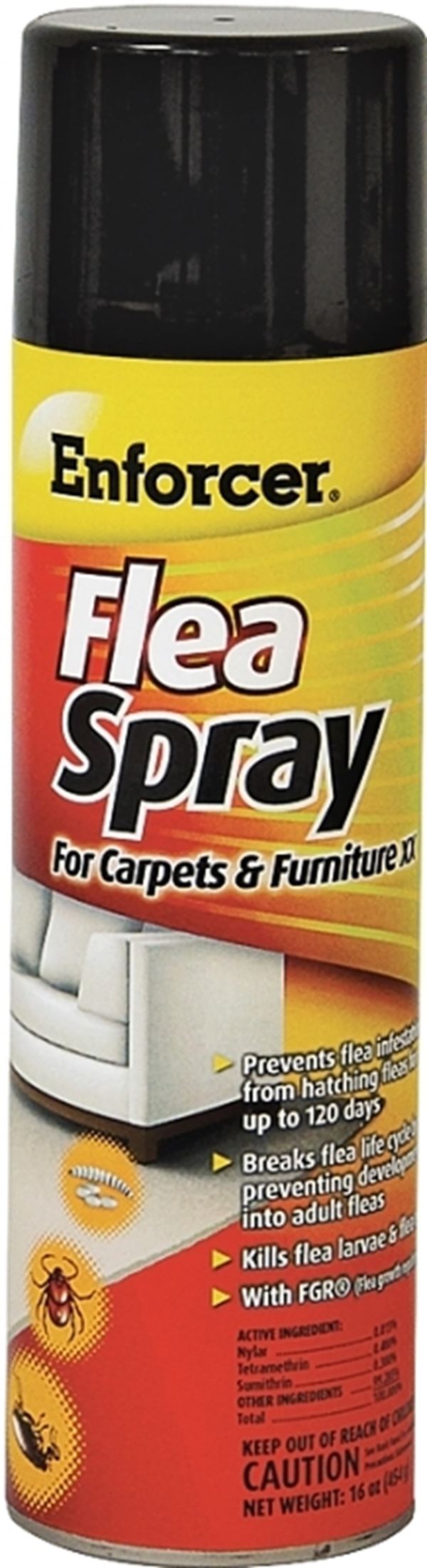 Enforcer ENFS14 Flea Killer, Liquid, Spray Application, 14 oz