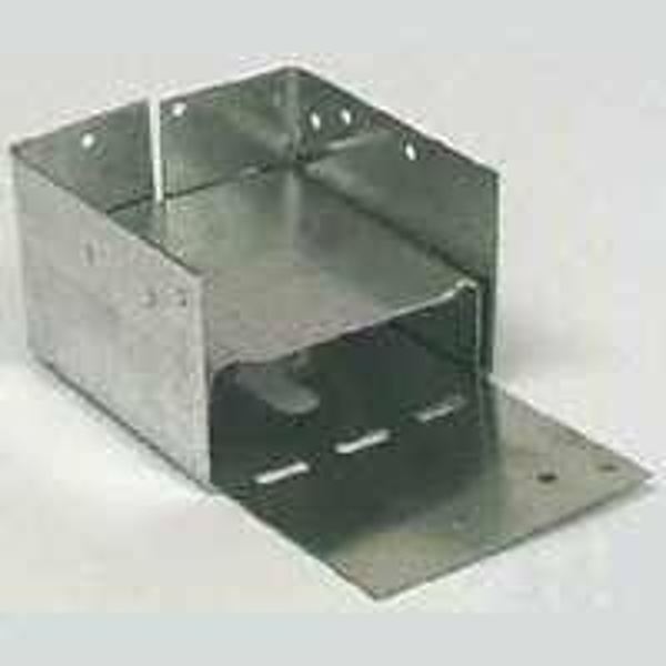 Tamlyn AA46 Post Base, 4 x 6 in Post/Joist, Steel, Galvanized, Pack of 10