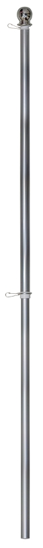 Valley Forge 60731 Flag Pole, 1 in Dia, Aluminum