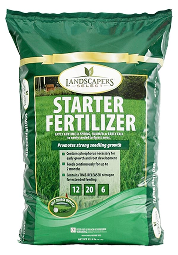 Landscapers Select 902739 Lawn Starter Fertilizer, 22.5 lb Bag, 12-20-6 N-P-K Ratio