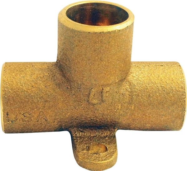 Elkhart Products 10156950 Pipe Tee, 1/2 in, Sweat, Copper