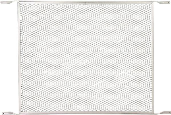 M-D 33282 Door Grill, 20.38 in W, 30-1/4 in H, Aluminum, Mill