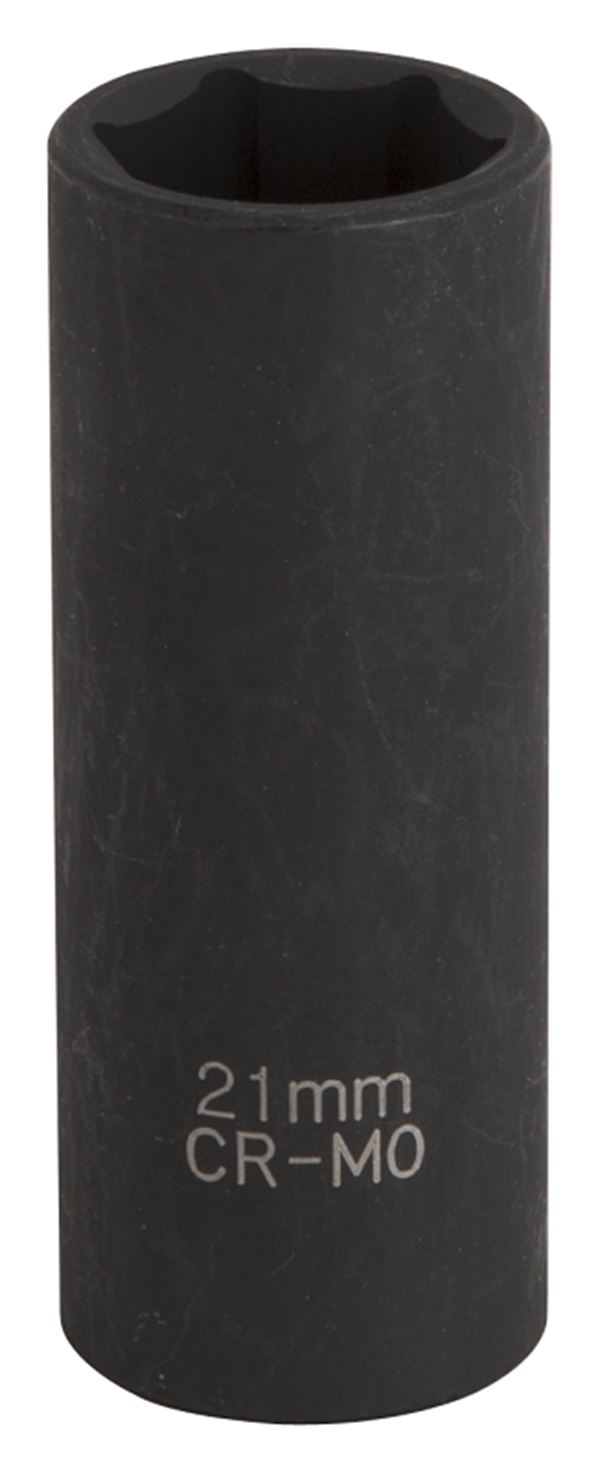 Vulcan Deep Impact Socket, 21 mm Socket, Black Phosphate