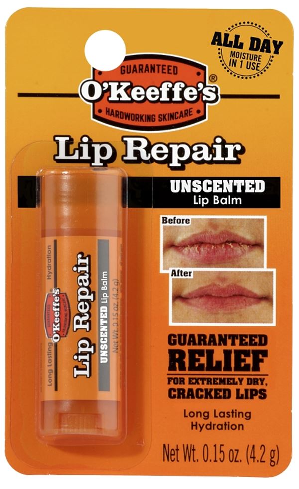 O'Keeffe's Lip Repair Series K0700108 Lip Balm, 0.15 oz