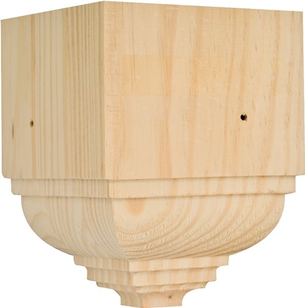 Waddell OCTB31 Crown Trim Block, Pine, Natural