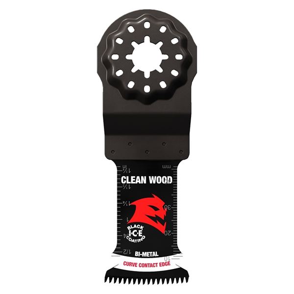 Diablo DOS125JBW Oscillating Blade, 1-1/4 in, 2 in D Cutting, Bi-Metal, 1/PK