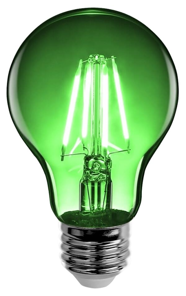 Feit Electric A19/TG/LED LED Bulb, Flood/Spotlight, A19 Lamp, E26 Lamp Base, Dimmable, Clear, Transparent Green Light