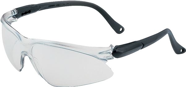 Jackson Safety 14476 Safety Glasses, Mirror Lens, Polycarbonate Lens, Dual Tone Frame, Plastic Frame, Black Frame