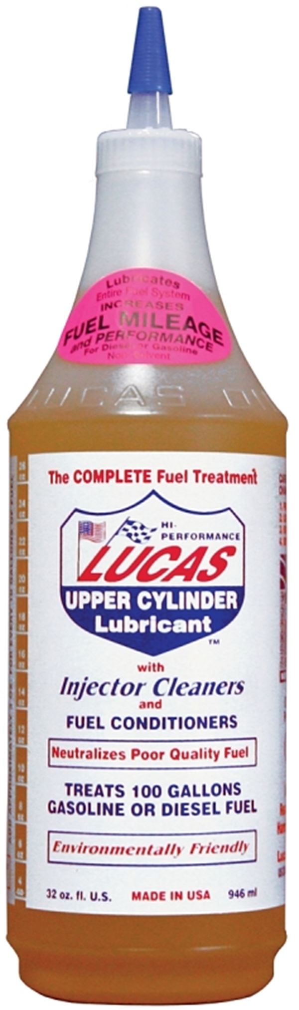 Lucas Oil 10003 Fuel Treatment, 1 qt Bottle