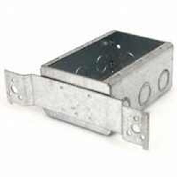 Raco 686 Switch Box, 3-Gang, 4-Knockout, 1/2, 3/4 in Knockout