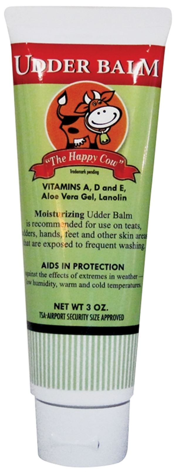 Udder Balm 3125 Udder Care, Lemon, 3 oz, Tube, Pack of 12