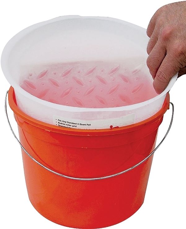 ENCORE Plastics 05120 Paint Pail Liner, 5 qt Capacity, Plastic