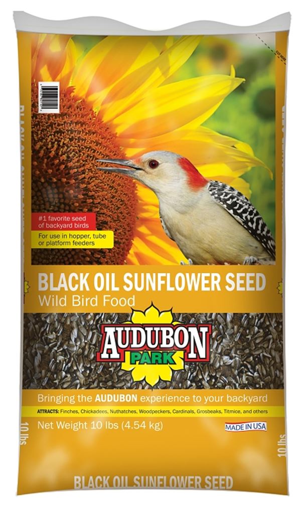 Audubon Park 12261 Black Oil Sunflower Seed, 10 lb