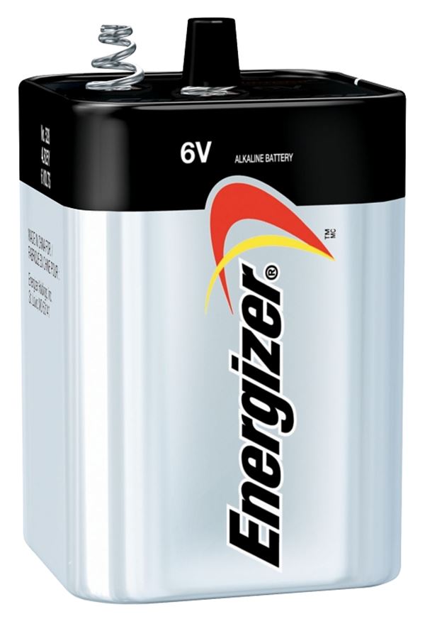 Energizer 529 Battery, 6 V Battery, 26,000 mAh, Alkaline, Manganese Dioxide, Zinc