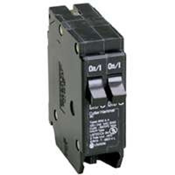 Cutler-Hammer BD2030 Circuit Breaker with Rejection Tab, Duplex, Type BD, 20/30 A, 1 -Pole, 120 V, Plug Mounting