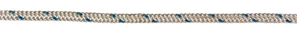 Ben-Mor 60011 Rope, 1/4 in, 150 ft L, Polyester, Blue/White, Pack of 6