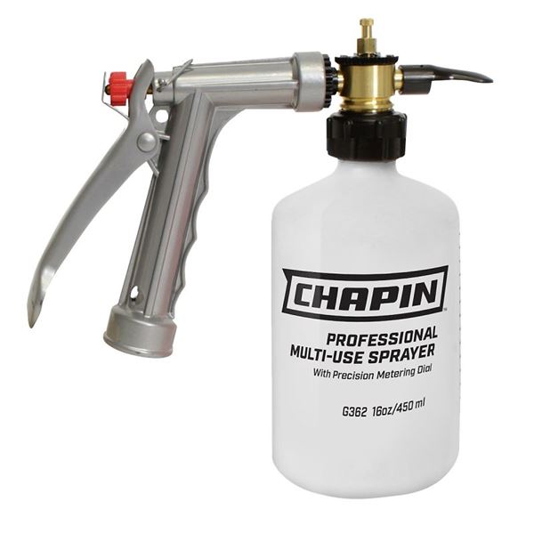 CHAPIN G362 Hose End Sprayer, 16 oz Cup, Poly