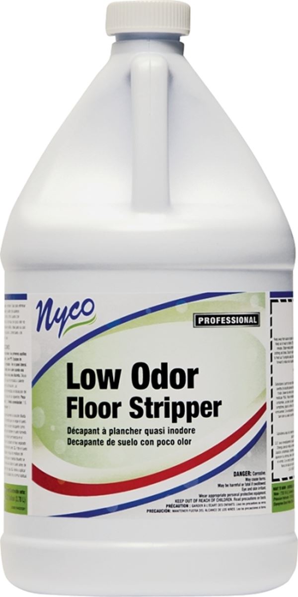 nyco NL402-G4 Floor Stripper, 128 oz, Liquid, Yellow, Pack of 4