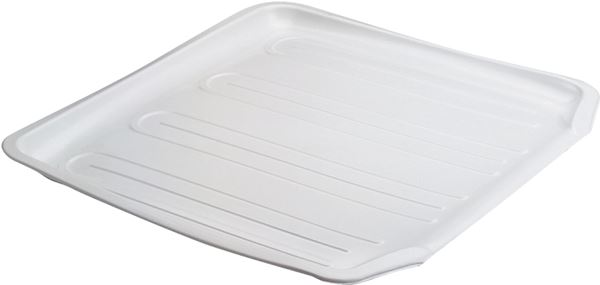 Rubbermaid 1180MAWHT Drain Board, 15.38 in L, 14.38 in W, 1.3 in H, Plastic, White