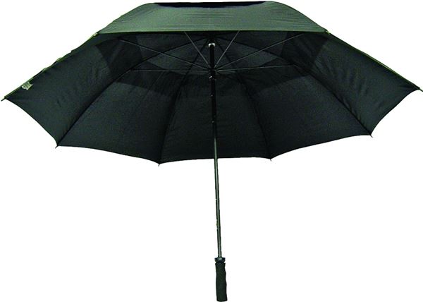 Diamondback Golf Umbrella, Nylon Fabric, Black Fabric, 29 in