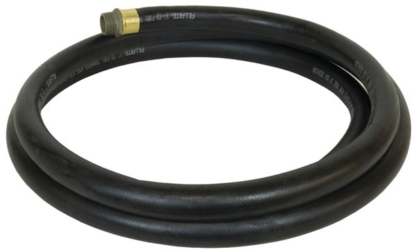 Fill-Rite FRH10014 Fuel Transfer Hose, 14 ft L, Neoprene, Black