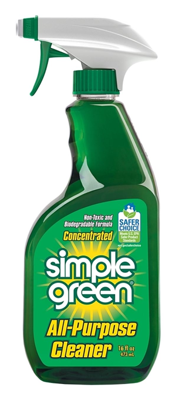 Simple Green 2710001213002 All-Purpose Cleaner, 16 oz Spray Bottle, Liquid, Sassafras, Green