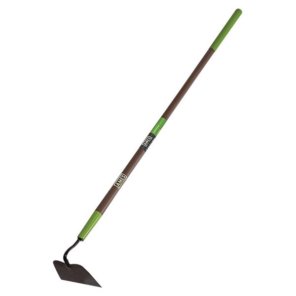 Ames 2825400 Forged Garden Hoe, 6-1/4 in W Blade, 5-1/2 in L Blade, Steel Blade, Fiberglass Handle, 57-3/8 in OAL