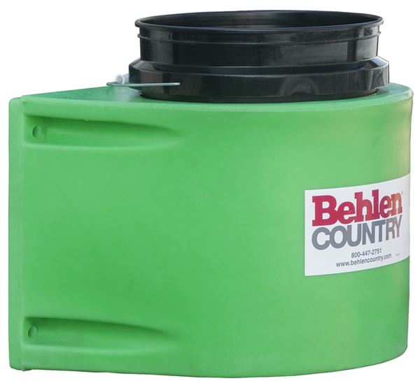 Behlen Country 54140058S Insulated Bucket Stall Waterer, 5 gal Volume, Green